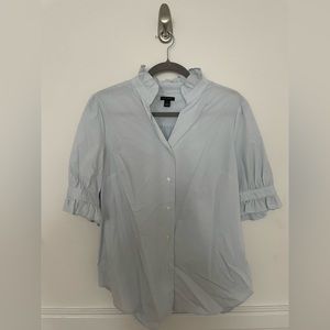 Ann Taylor Light Blue Blouse